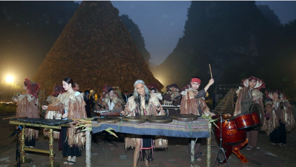 Đảo Khê Cốc - nơi tái hiện sinh hoạt cộng đồng của cư dân cổ Tràng An