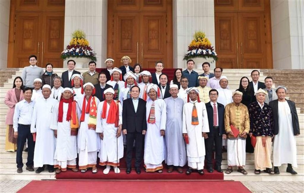Phó Thủ tướng Trần Lưu Quang gặp mặt đại biểu đồng bào Chăm tỉnh Ninh Thuận