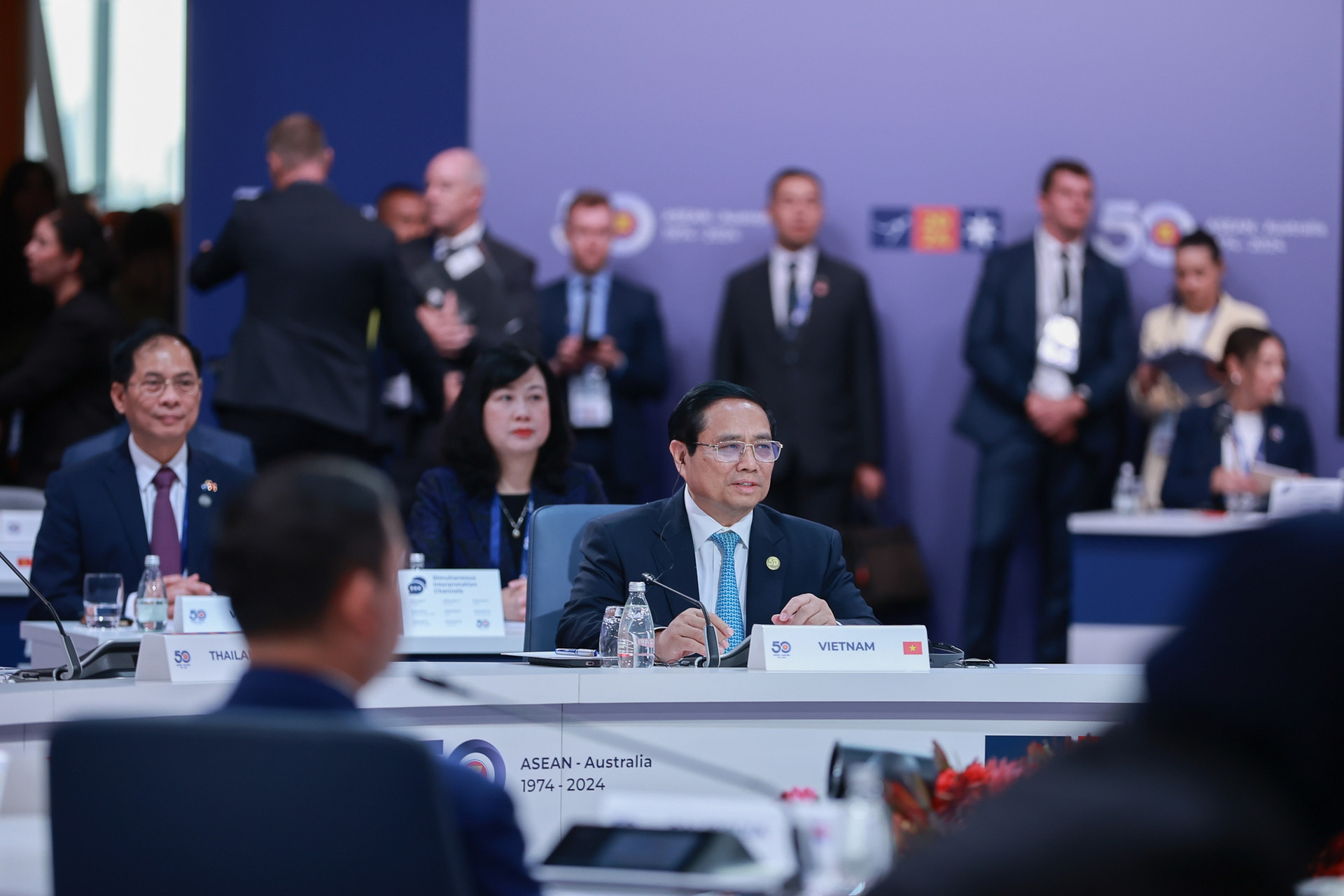Thủ tướng Phạm Minh Chính dự Phiên họp toàn thể Hội nghị Cấp cao đặc biệt ASEAN - Australia- Ảnh 2.