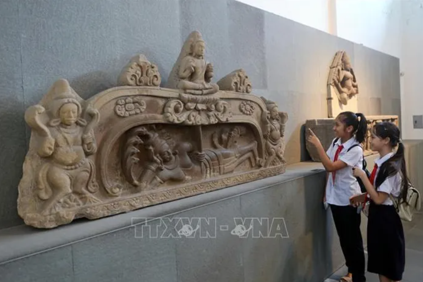 Bảo tàng Điêu khắc Chăm Đà Nẵng lưu giữ 9 Bảo vật Quốc gia