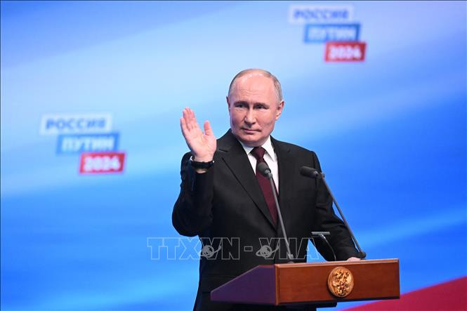 Tổng Bí thư Nguyễn Phú Trọng chúc mừng ông Vladimir Putin tái đắc cử Tổng thống Liên bang Nga- Ảnh 1.