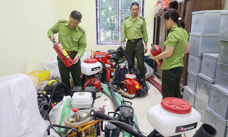 Chủ động phòng, chống cháy rừng trong mùa khô