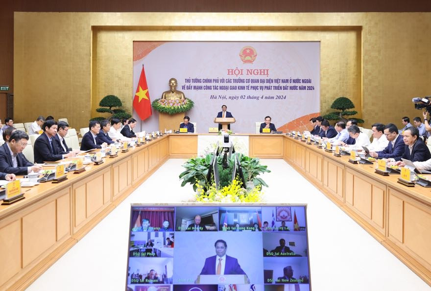 Thủ tướng Phạm Minh Chính: Ngoại giao kinh tế phải có những đột phá trong năm 2024- Ảnh 1.