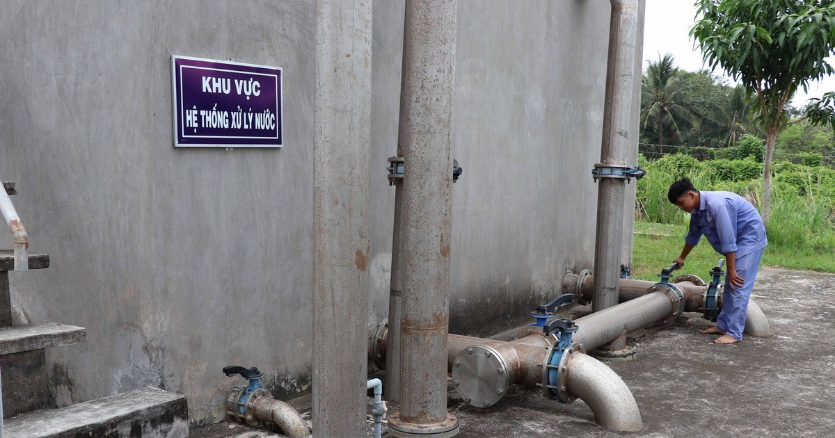 Đảm bảo cung cấp đủ nước sạch sinh hoạt cho người dân vùng nông thôn