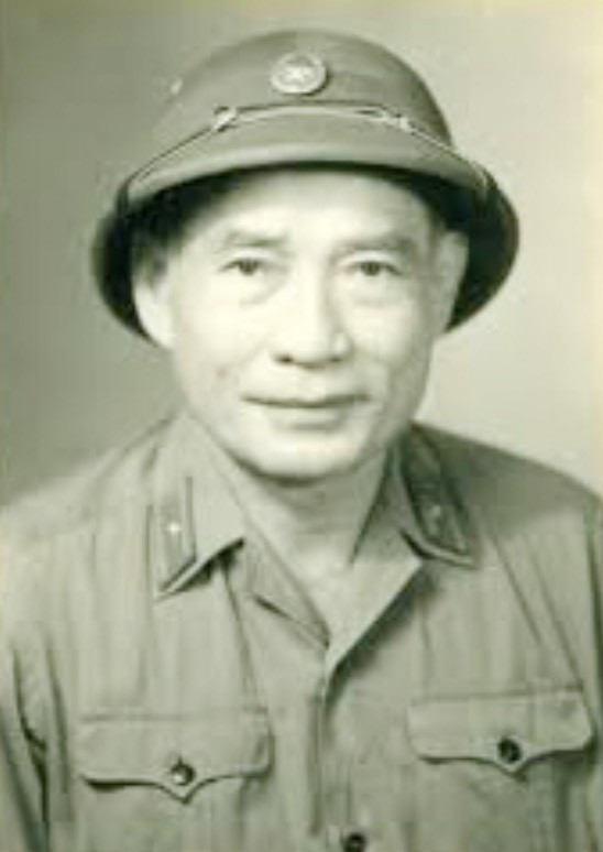 Thiếu tướng Võ Bẩm khi làm Đoàn trưởng Đoàn 559. (Ảnh Tư liệu)