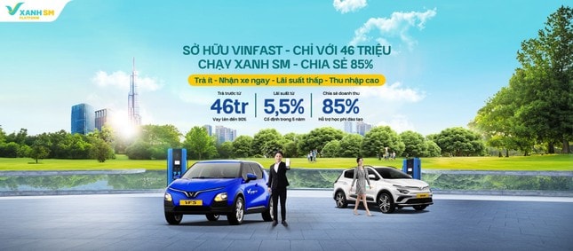 46 triệu đồng sở hữu xe Vinfast, lãi suất cố định 5,5% trong 5 năm ảnh 1