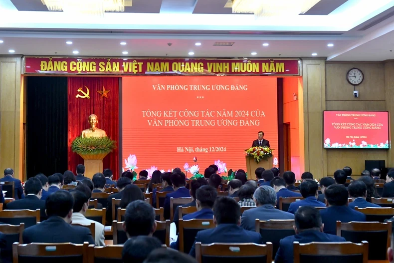 Văn phòng Trung ương Đảng phải thực sự là cơ quan tham mưu chiến lược, trọng yếu của Đảng ảnh 2