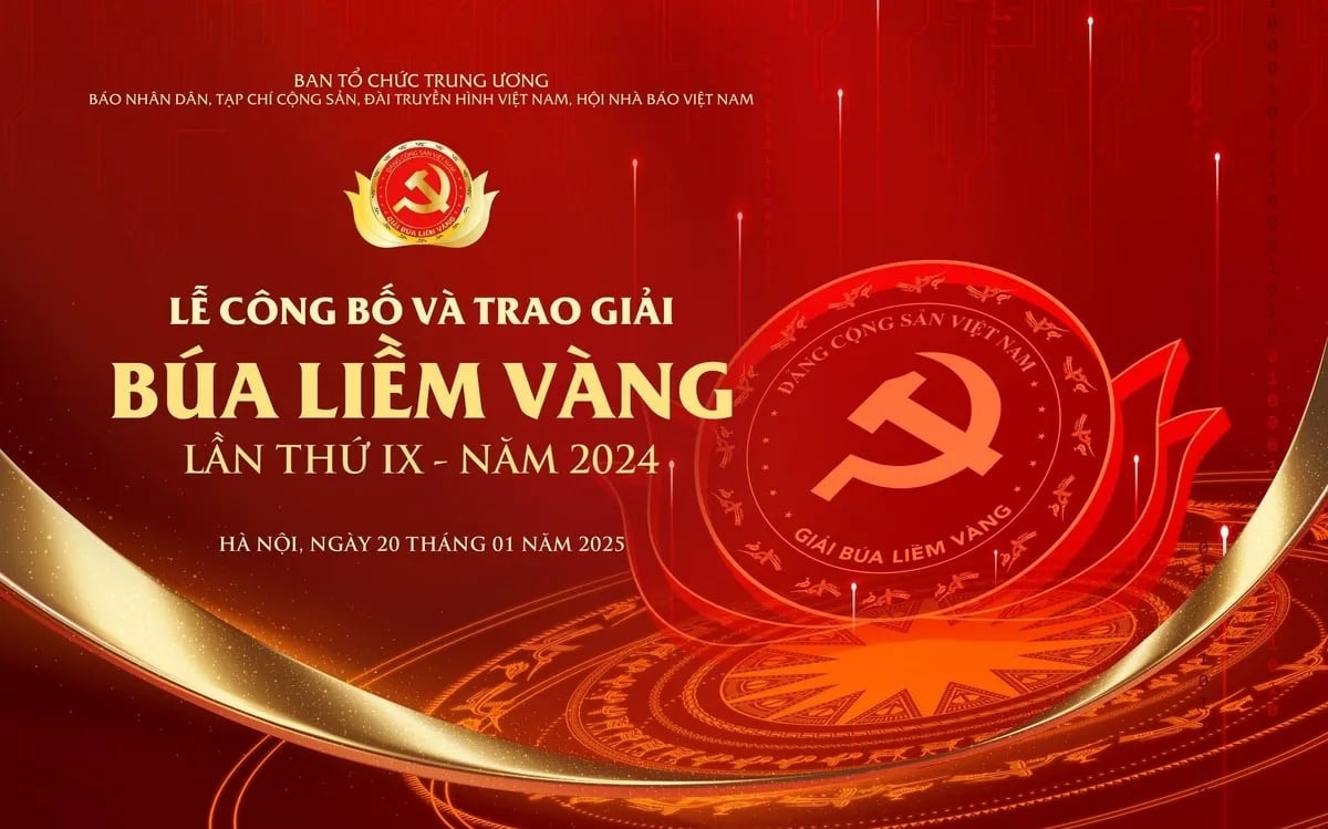 Lễ trao Giải Búa liềm vàng lần thứ 9- Ảnh 1.