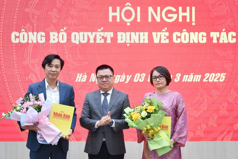Báo Nhân Dân công bố các quyết định về công tác cán bộ ảnh 2