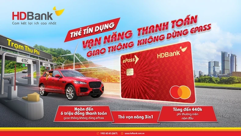 HDBank ePass 3in1 - Thẻ vạn năng cho chủ xe thời đại số ảnh 1