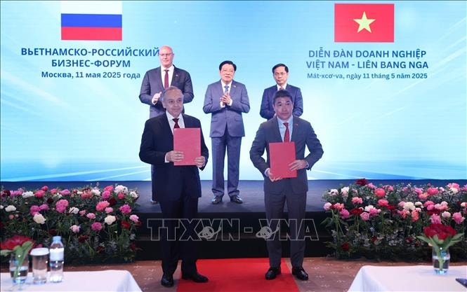 Tổng Bí thư Tô Lâm dự Diễn đàn doanh nghiệp Việt Nam - Liên bang Nga- Ảnh 6.
