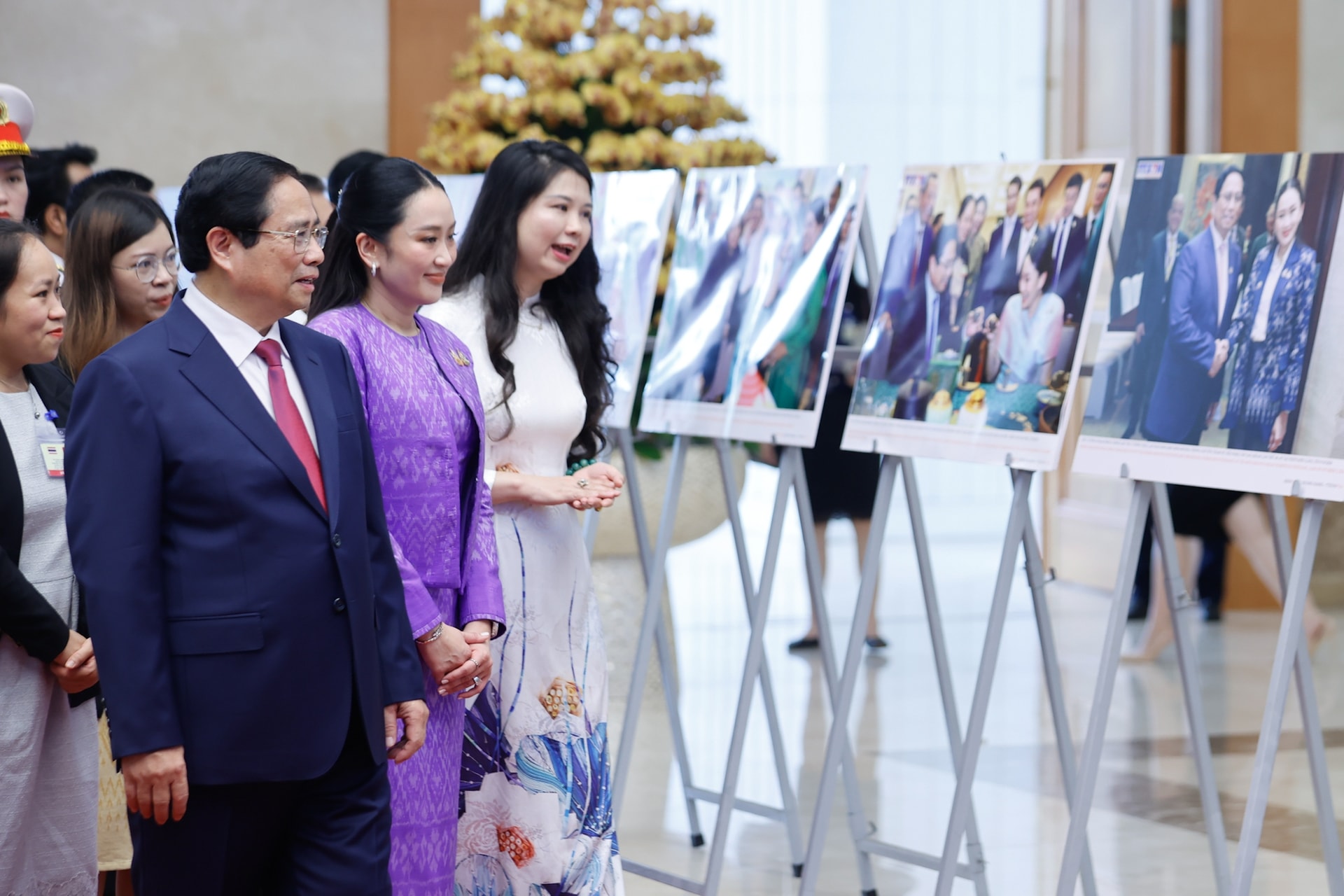 Thủ tướng Phạm Minh Chính chủ trì lễ đón chính thức Thủ tướng Thái Lan thăm Việt Nam- Ảnh 8.