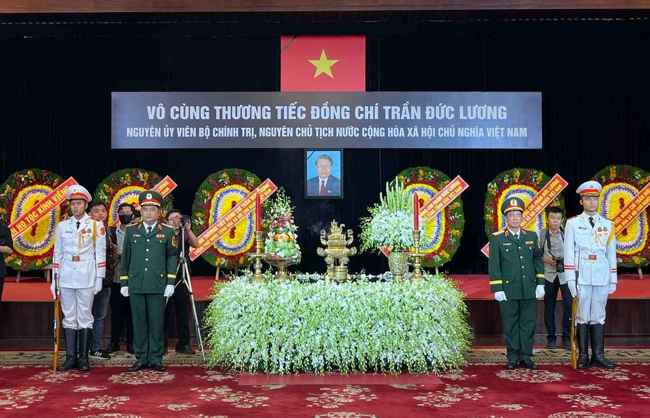 LỄ QUỐC TANG NGUYÊN CHỦ TỊCH NƯỚC TRẦN ĐỨC LƯƠNG- Ảnh 25.
