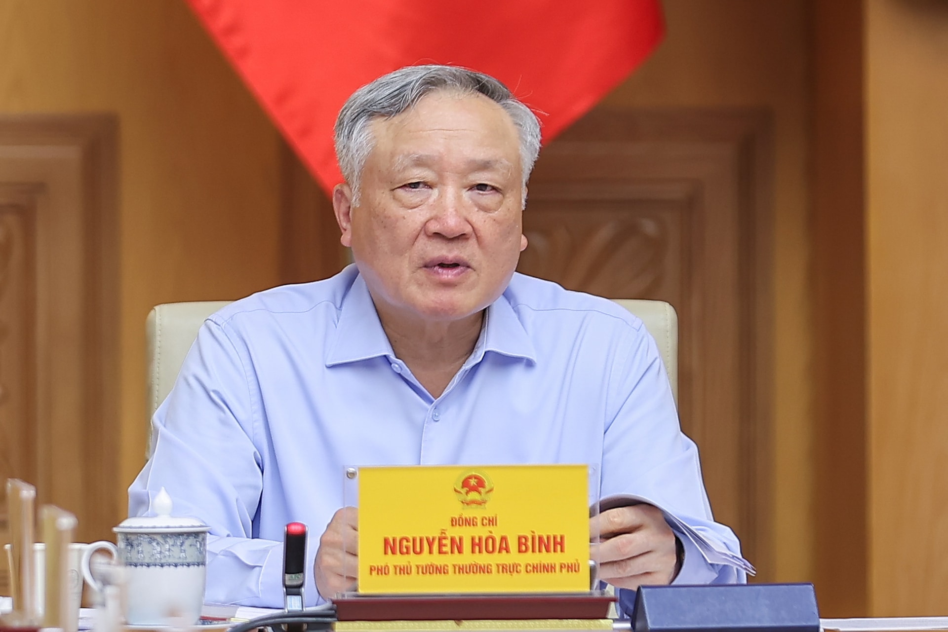 Thủ tướng chủ trì hội nghị đánh giá việc sắp xếp tổ chức bộ máy và vận hành chính quyền địa phương 2 cấp- Ảnh 3.