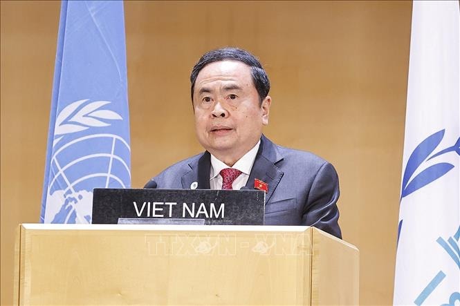 Chủ tịch Quốc hội Trần Thanh Mẫn kêu gọi các nghị viện thế giới chung tay hành động vì hòa bình và phát triển- Ảnh 2.