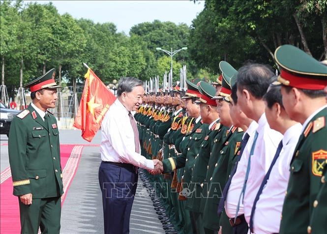 Tổng Bí thư Tô Lâm: Xây dựng Quân đoàn 12 là lực lượng cơ động chiến lược của Quân đội- Ảnh 1.