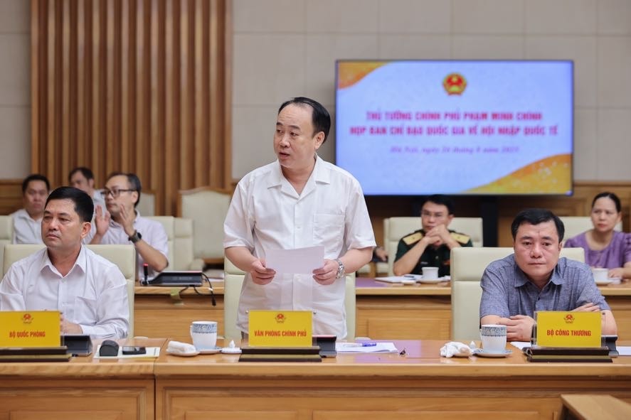 Thủ tướng: Khẩn trương trình Quốc hội cơ chế, chính sách đặc biệt, đột phá thực hiện hội nhập quốc tế- Ảnh 4.