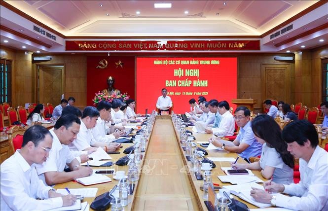 Đồng chí Trần Cẩm Tú: Chuẩn bị chu đáo, kỹ lưỡng Đại hội đại biểu Đảng bộ các cơ quan Đảng Trung ương lần thứ I- Ảnh 3.
