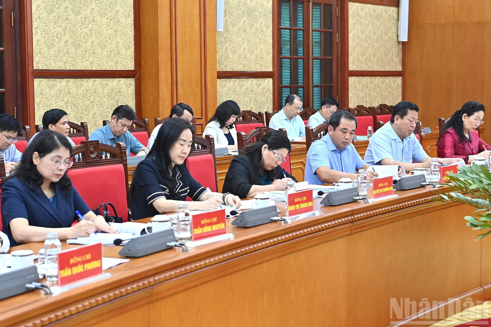 Các đại biểu tham dự cuộc làm việc. ndo_br_a7-bnd-6886.jpg