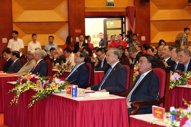 Tổng Bí thư Tô Lâm dự phiên khai mạc Đại hội Đảng bộ MTTQ, các đoàn thể Trung ương- Ảnh 4.