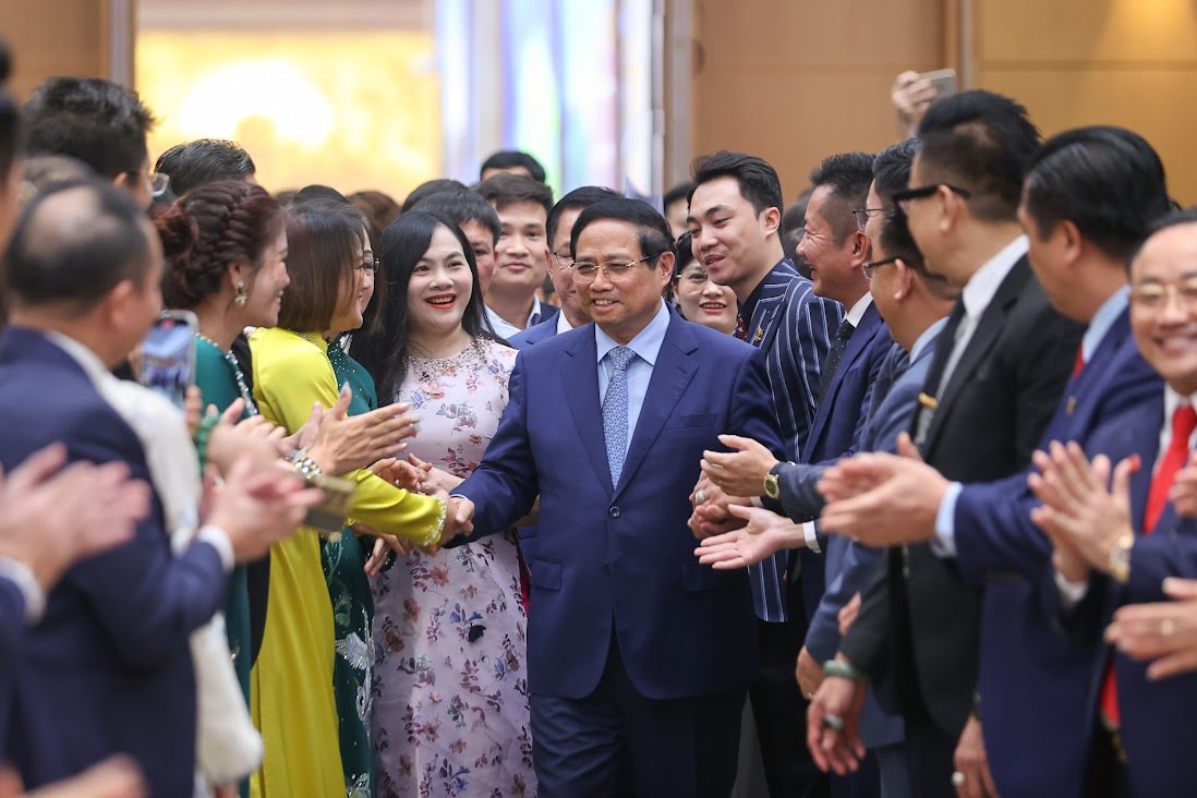 Thủ tướng đề nghị doanh nghiệp, doanh nhân Việt Nam phát huy '3 tiên phong'- Ảnh 1.