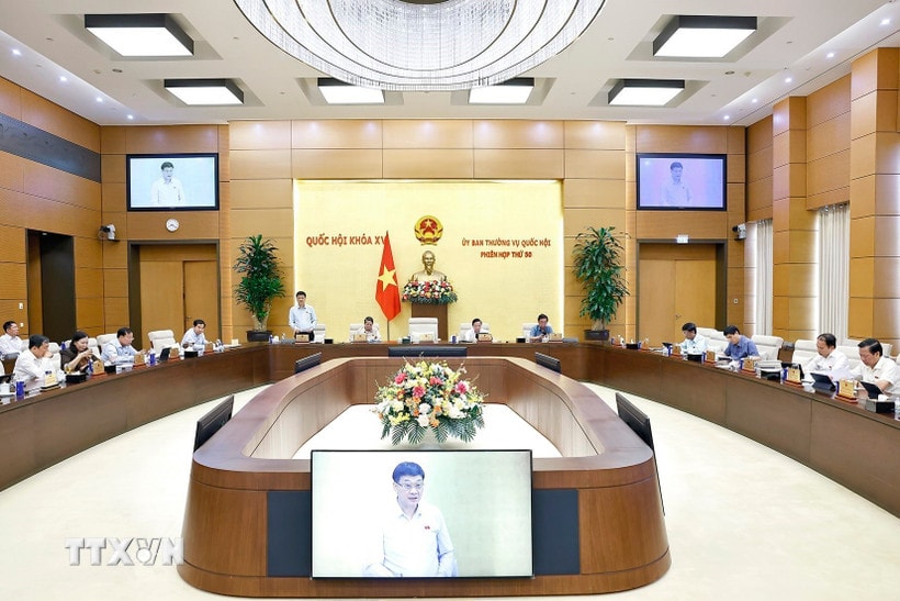Quang cảnh phiên họp. (Ảnh: Doãn Tấn/TTXVN)