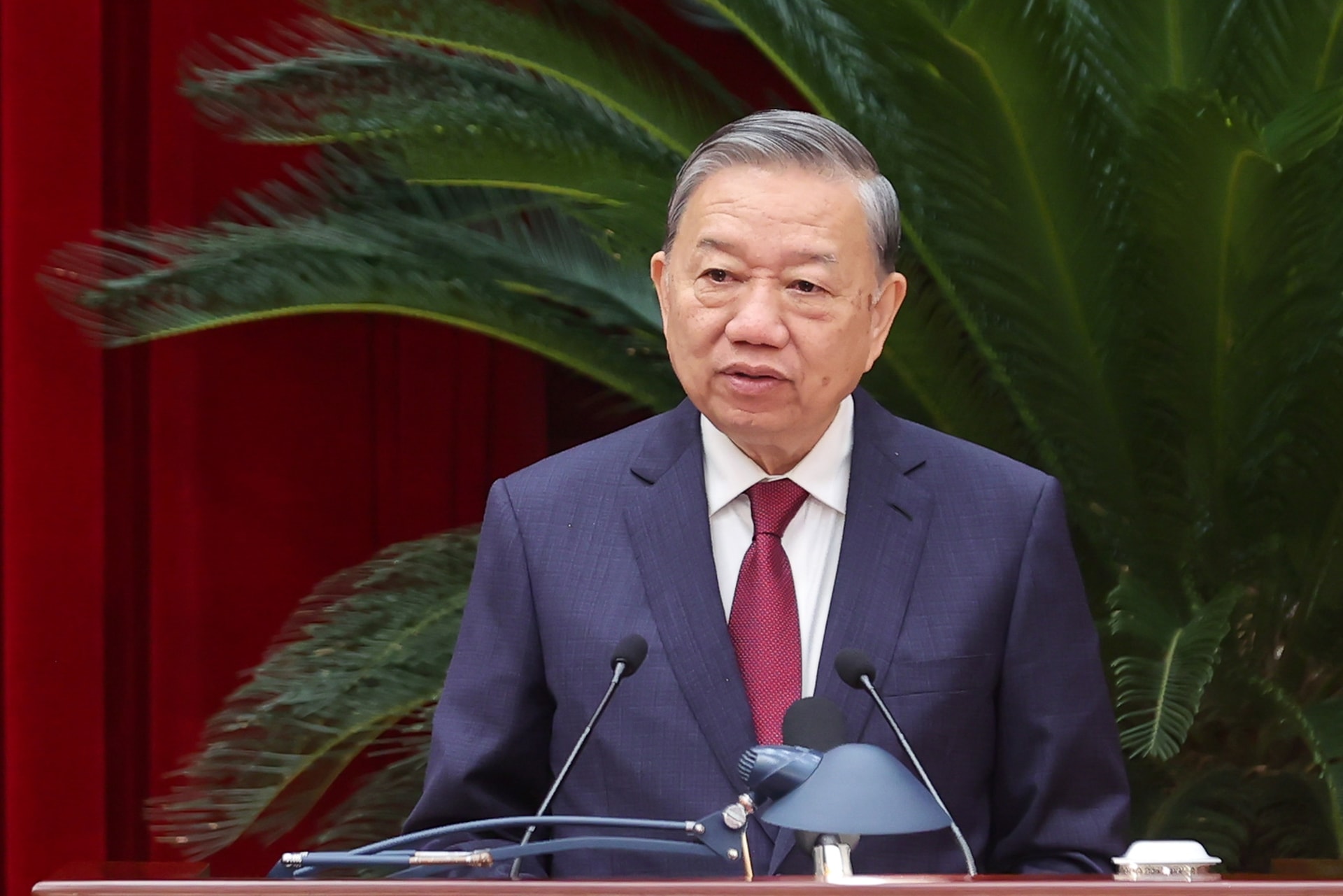 PHÁT BIỂU BẾ MẠC HỘI NGHỊ TRUNG ƯƠNG 14 KHÓA XIII CỦA TỔNG BÍ THƯ TÔ LÂM- Ảnh 1.