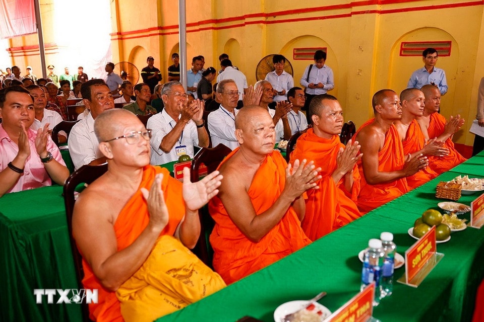 Đại biểu dự ngày hội. (Ảnh: Doãn Tấn/TTXVN)