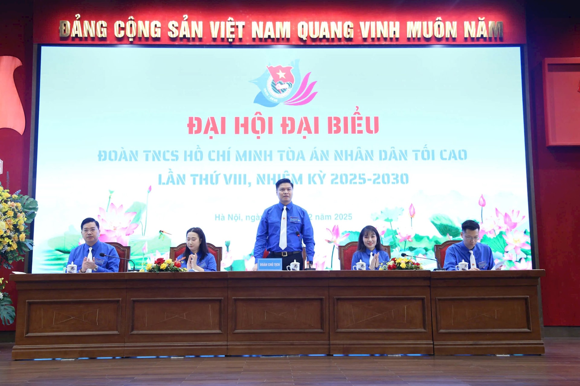 Đại hội Đoàn TNCS Hồ Chí Minh TANDTC lần thứ VIII: Đồng lòng, trách nhiệm, sáng tạo vì nhiệm vụ chung