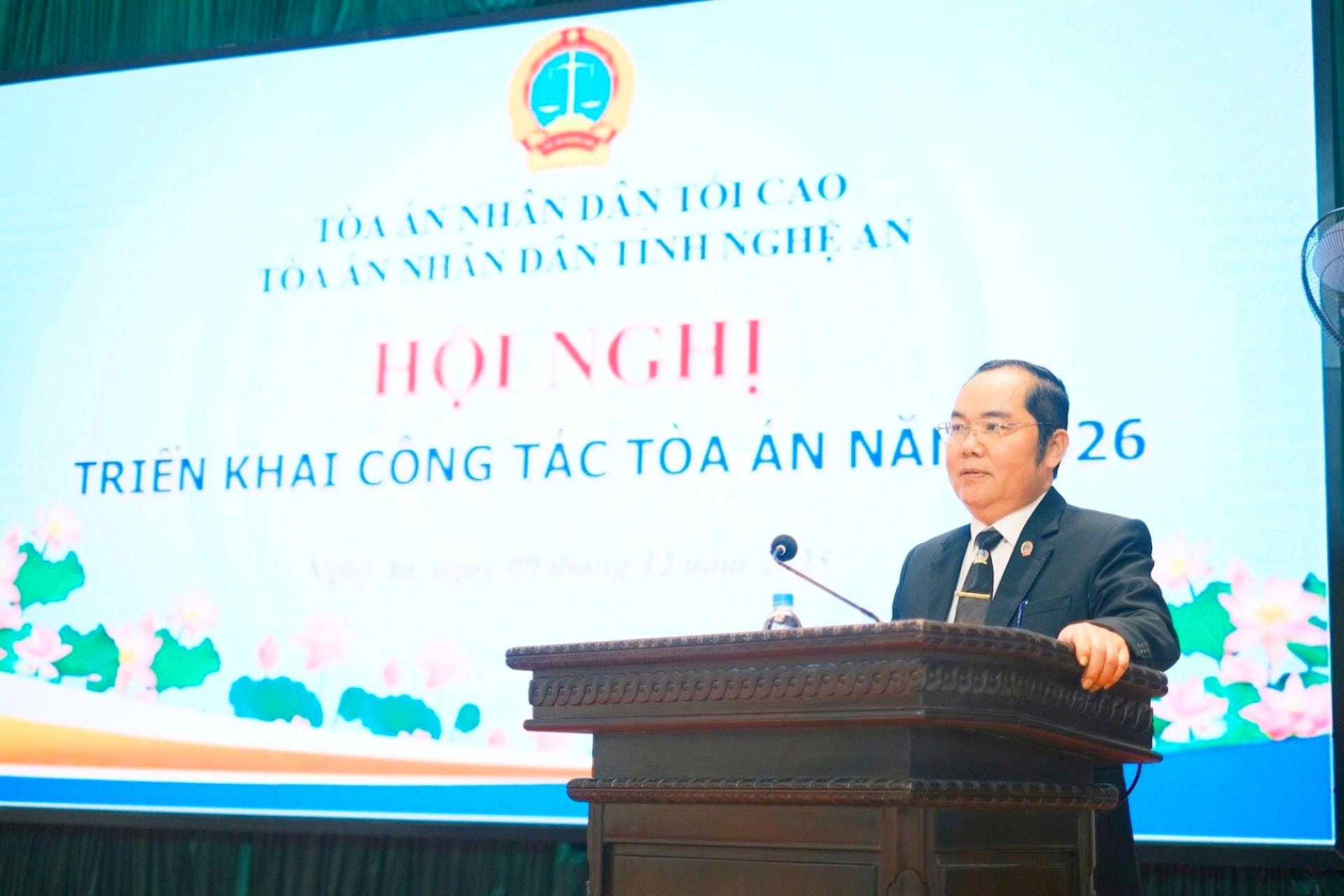 TAND hai cấp tỉnh Nghệ An triển khai công tác tòa án năm 2026