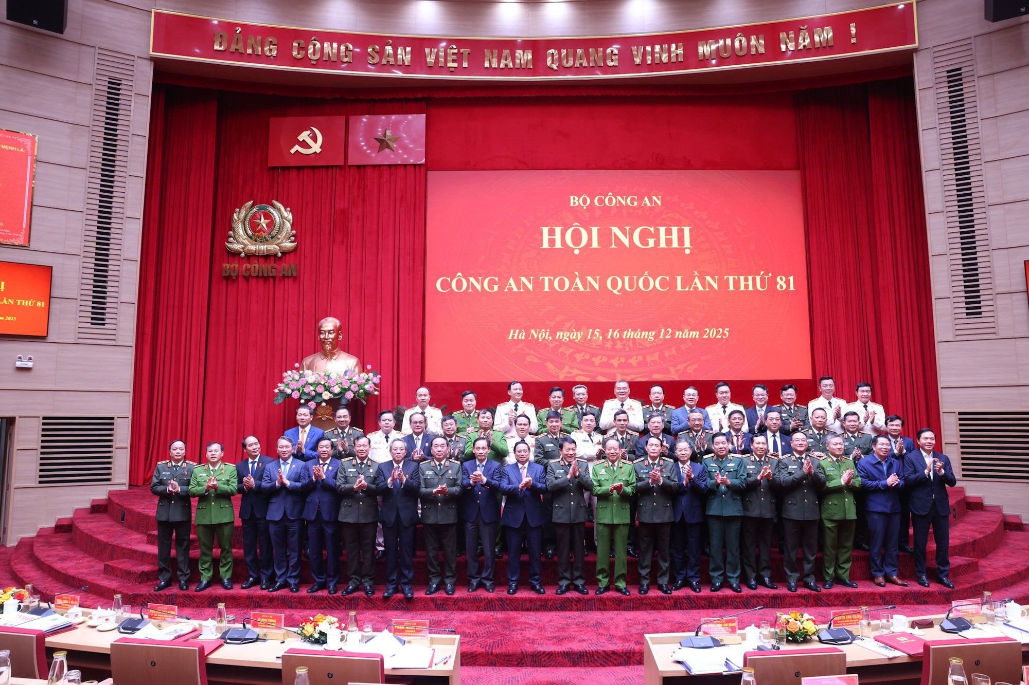 Thủ tướng Phạm Minh Chính dự Hội nghị Công an toàn quốc lần thứ 81- Ảnh 9.