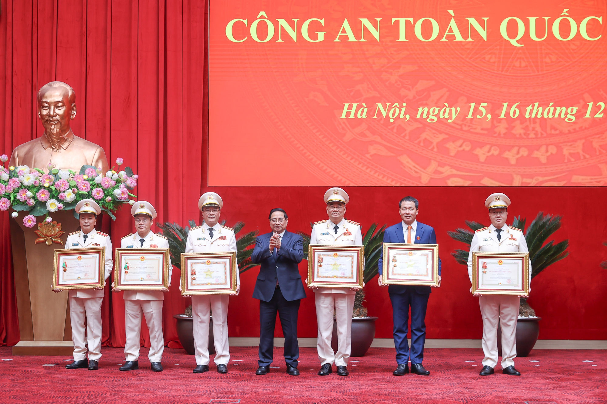 Thủ tướng Phạm Minh Chính dự Hội nghị Công an toàn quốc lần thứ 81- Ảnh 6.