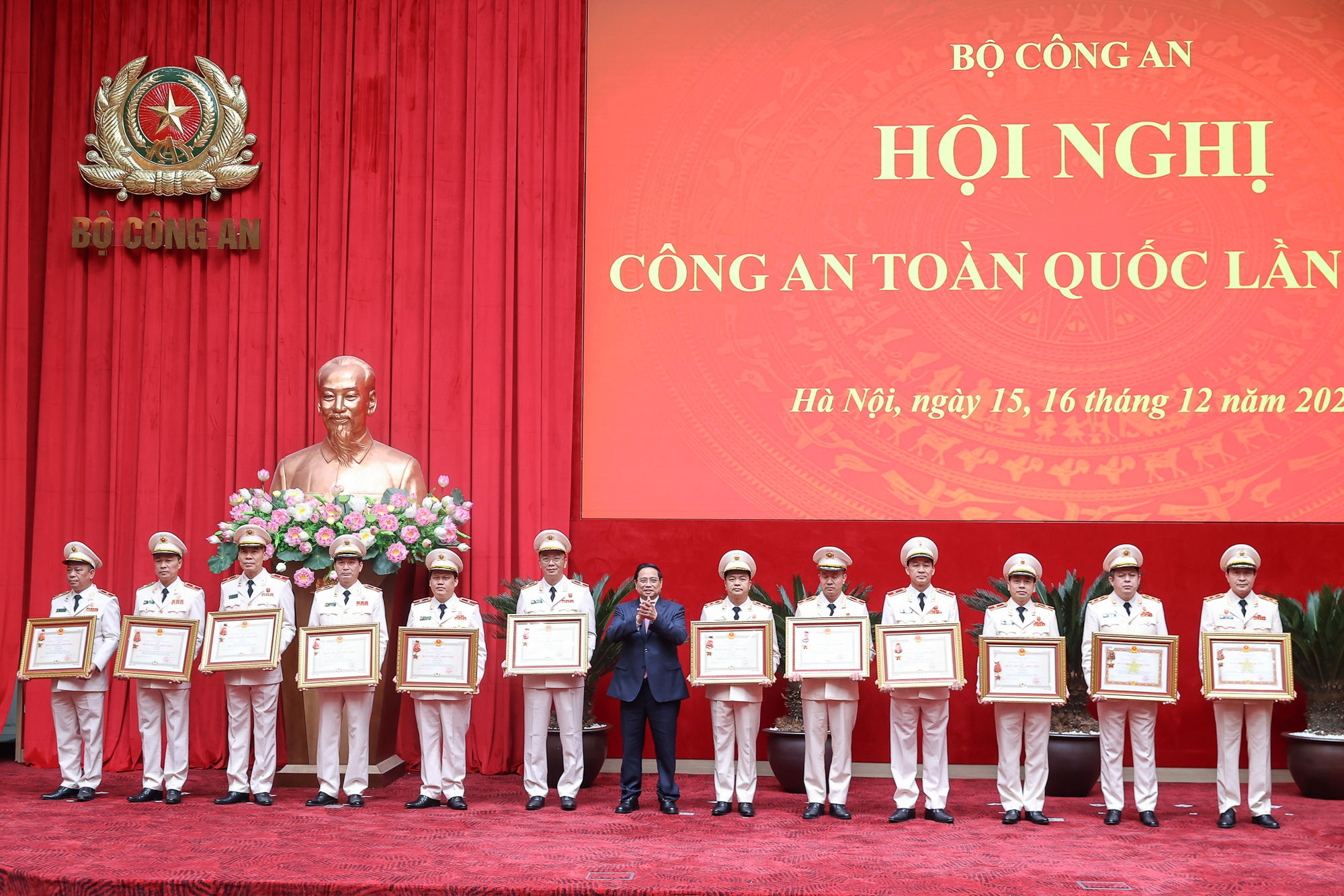 Thủ tướng Phạm Minh Chính dự Hội nghị Công an toàn quốc lần thứ 81- Ảnh 7.