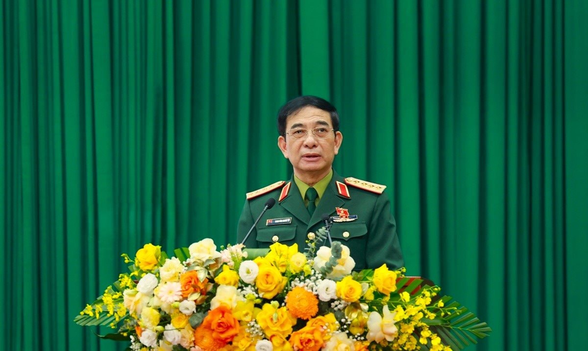 Đại tướng Phan Văn Giang dự tiếp xúc cử tri sau Kỳ họp thứ 10 tại Thái Nguyên