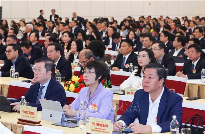 Tổng Bí thư dự Hội nghị toàn quốc triển khai nhiệm vụ năm 2026 của ngành Tuyên giáo và Dân vận- Ảnh 6.