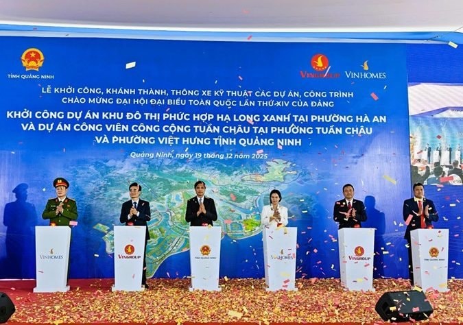 Quảng Ninh khởi công, khánh thành 31 dự án gần 400.000 tỷ đồng