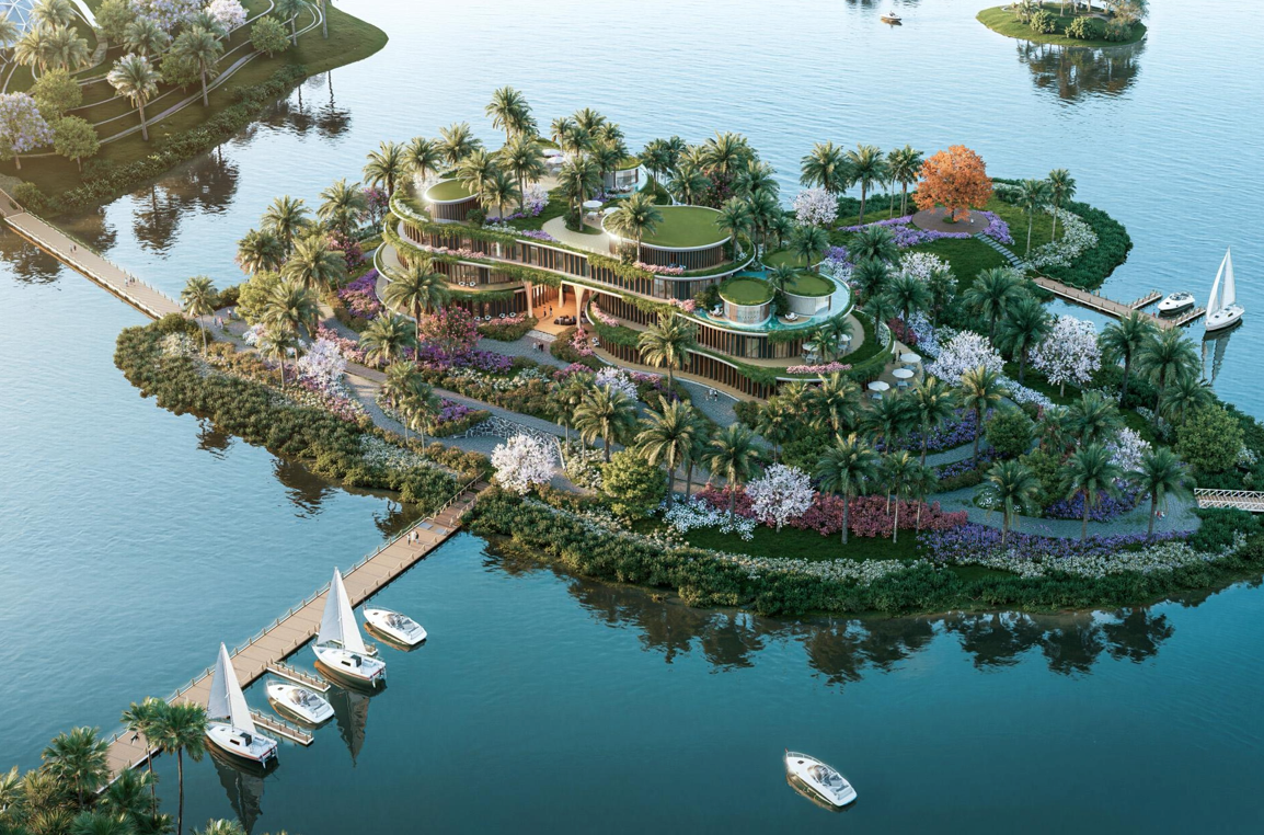 Từ nghệ thuật trong rừng đến đảo nghệ thuật giữa lòng Hồ Núi Cốc