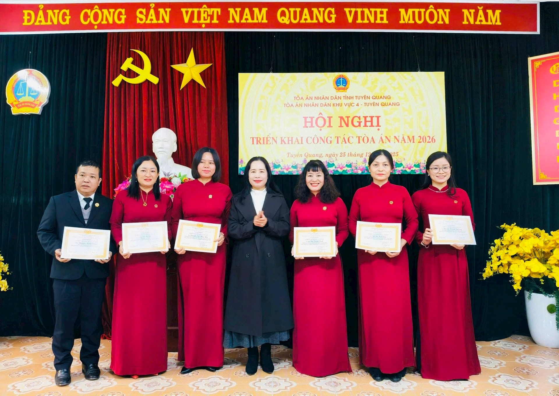 TAND khu vực 4 - Tuyên Quang triển khai công tác năm 2026