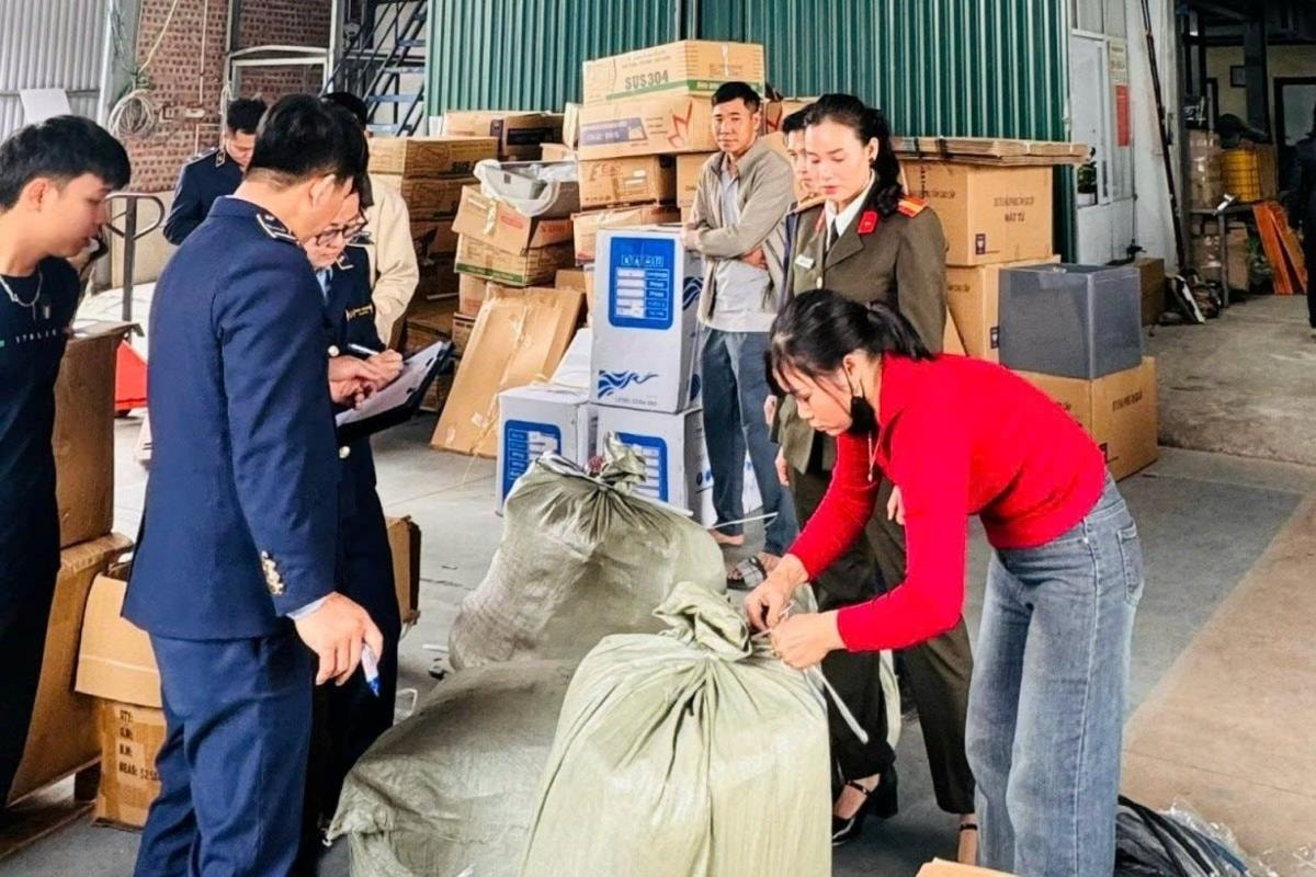 Xử phạt 2 công ty kinh doanh hàng hóa không rõ nguồn gốc, xuất xứ