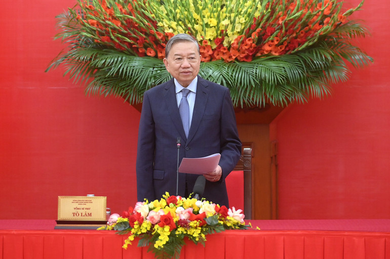 Tổng Bí thư Tô Lâm phát biểu tại cuộc gặp mặt học sinh, sinh viên, thanh niên dân tộc thiểu số xuất sắc, tiêu biểu. a1-bnd-4926.jpg