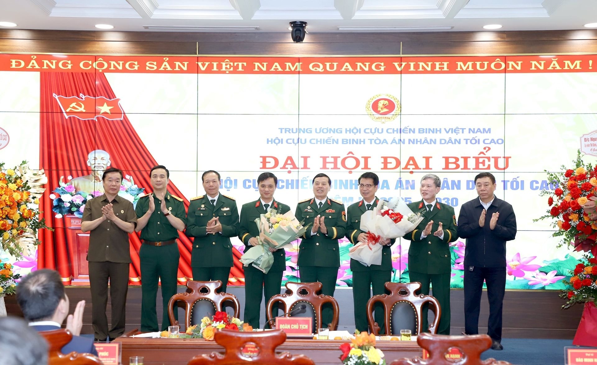 Đại hội đại biểu Hội Cựu chiến binh TANDTC nhiệm kỳ 2025-2030