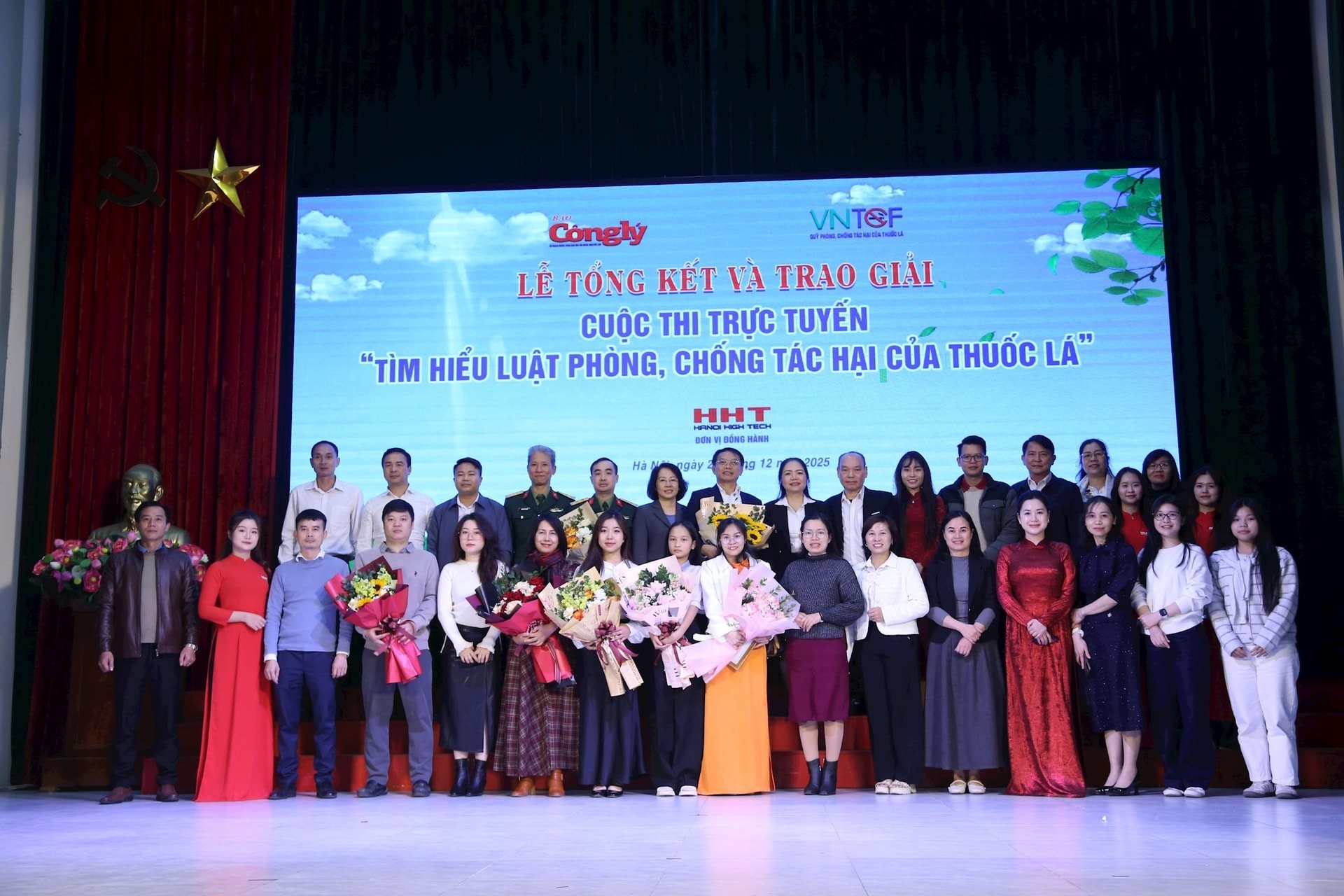 Lễ tổng kết và trao giải Cuộc thi trực tuyến “Tìm hiểu Luật Phòng, chống tác hại của thuốc lá”