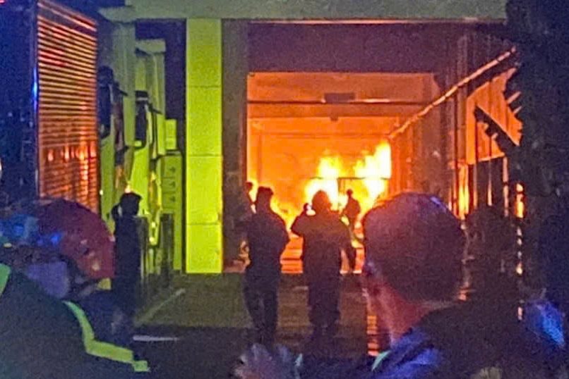 Cháy lớn ở công ty phụ tùng ô tô