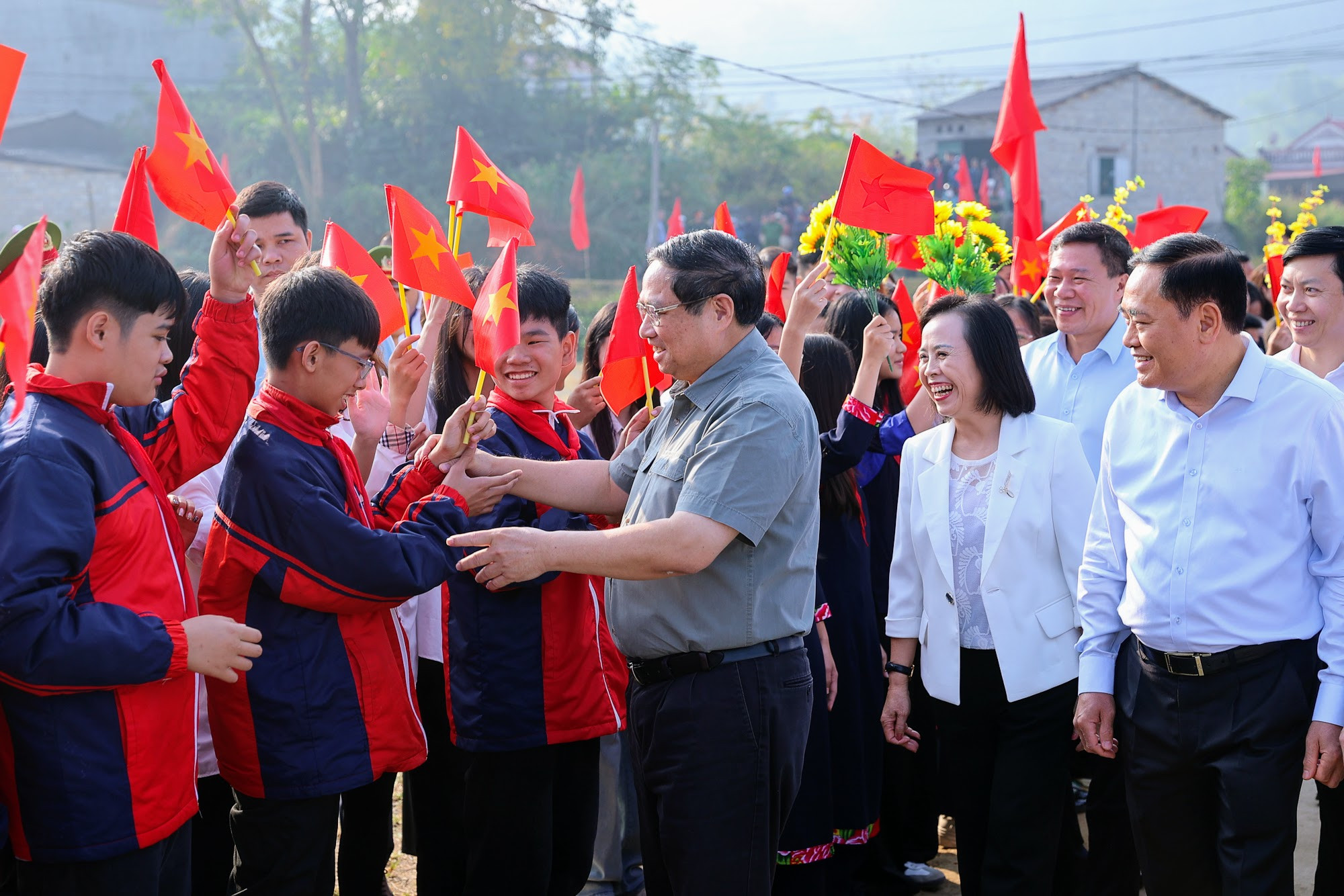 THỦ TƯỚNG CHÍNH PHỦ PHẠM MINH CHÍNH TRẢ LỜI PHỎNG VẤN BÁO CHÍ NHÂN NĂM MỚI 2026- Ảnh 4. THỦ TƯỚNG CHÍNH PHỦ PHẠM MINH CHÍNH TRẢ LỜI PHỎNG VẤN BÁO CHÍ NHÂN NĂM MỚI 2026- Ảnh 4.