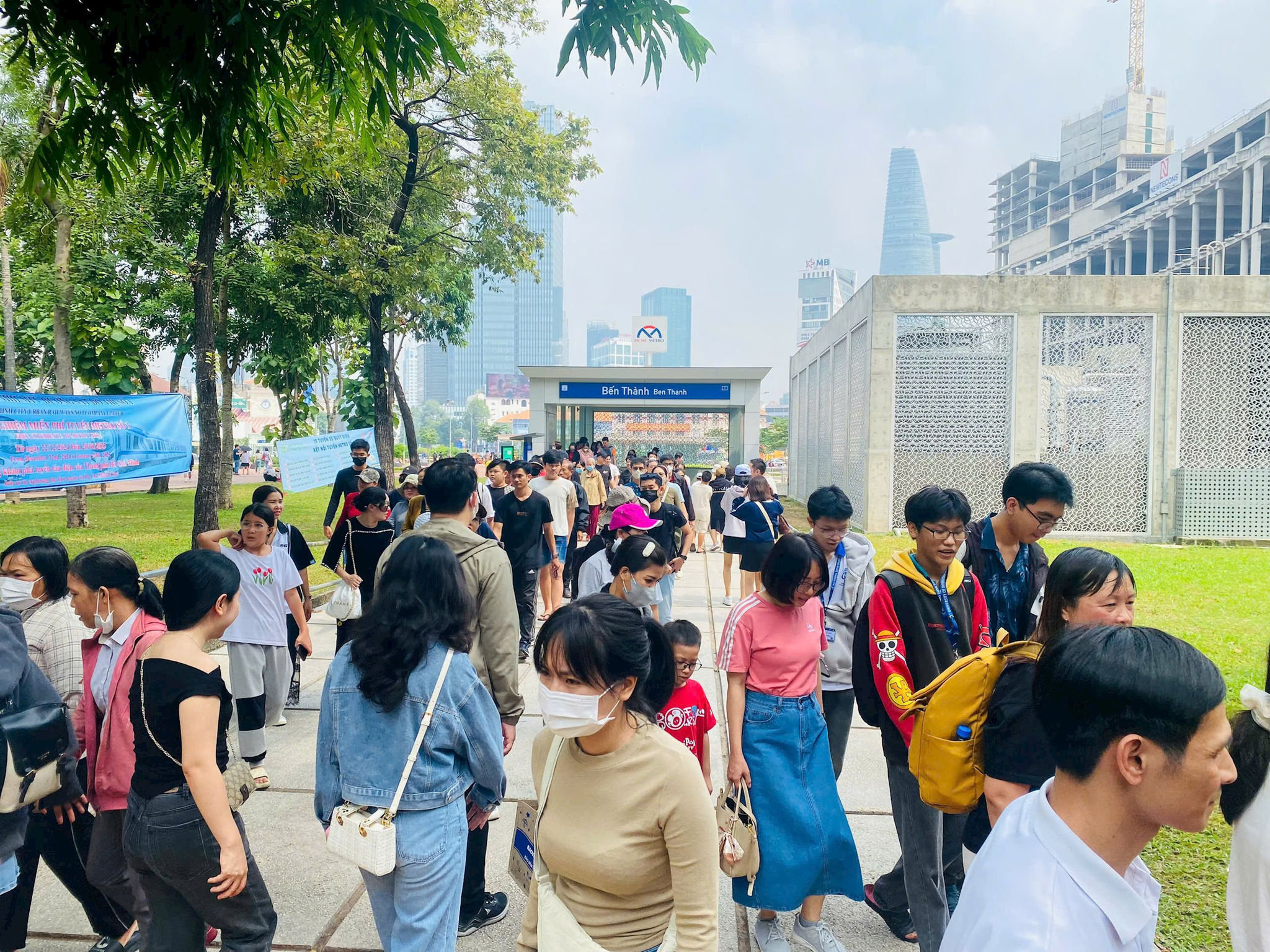 miễn phí vé metro