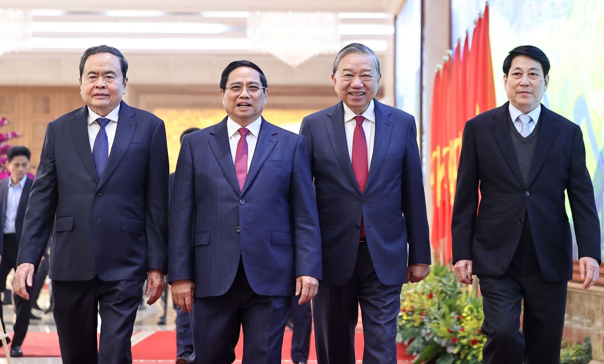 Tổng Bí thư Tô Lâm và các đồng chí lãnh đạo chủ chốt dự Hội nghị toàn quốc Chính phủ và chính quyền địa phương- Ảnh 1. Tổng Bí thư Tô Lâm và các đồng chí lãnh đạo chủ chốt dự Hội nghị toàn quốc Chính phủ và chính quyền địa phương- Ảnh 1.