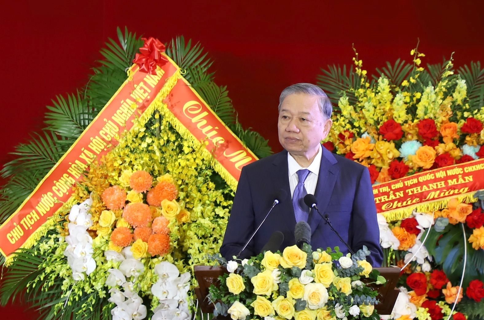 Tổng Bí thư Tô Lâm phát biểu tại Lễ kỷ niệm 80 năm Ngày truyền thống Tòa án nhân dân