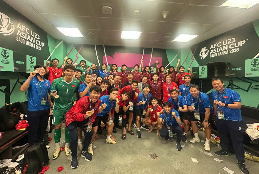 Thủ tướng gửi thư chúc mừng Đội tuyển bóng đá nam U23 Việt Nam- Ảnh 1. Thủ tướng gửi thư chúc mừng Đội tuyển bóng đá nam U23 Việt Nam- Ảnh 1.