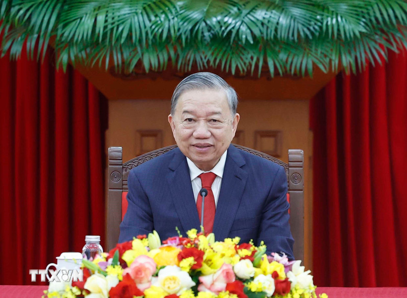 Tổng Bí thư Tô Lâm. (Ảnh: Thống Nhất/TTXVN)