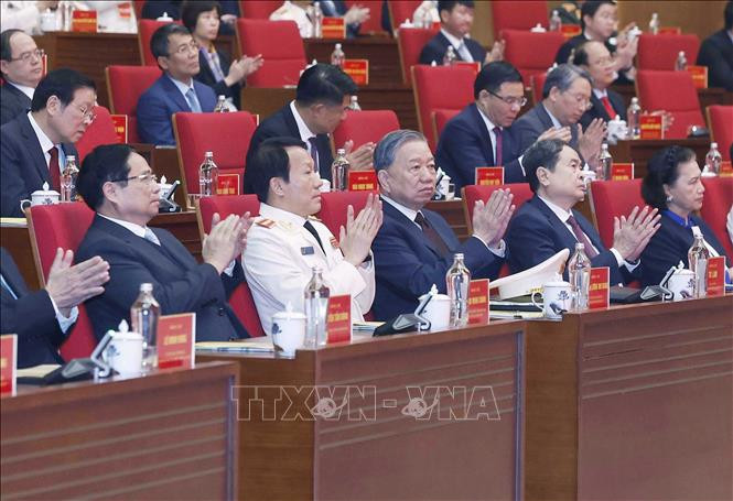Tổng Bí thư Tô Lâm dự Lễ kỷ niệm 80 năm Ngày truyền thống lực lượng Tình báo CAND- Ảnh 2. Tổng Bí thư Tô Lâm dự Lễ kỷ niệm 80 năm Ngày truyền thống lực lượng Tình báo CAND- Ảnh 2.